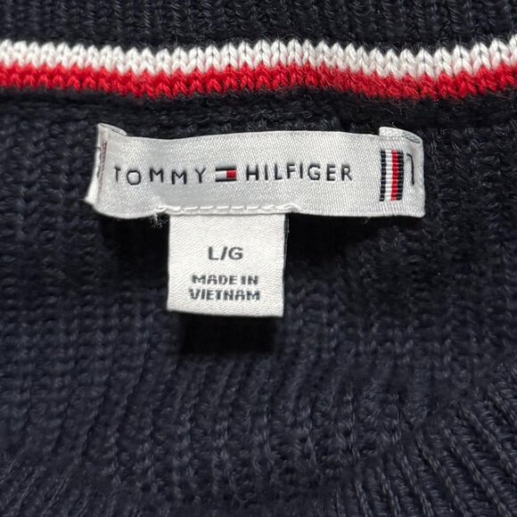 NWOT Tommy Hilfiger Stripe Crewneck Sweater - Picture 5 of 6
